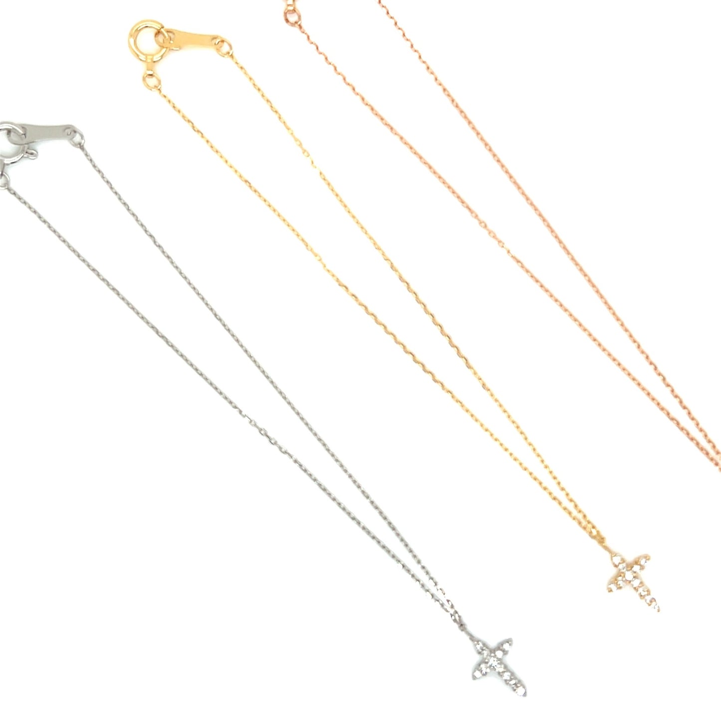 11 Dia Cross D Bracelet 0.05ct - JMW Jewelry Wholesale