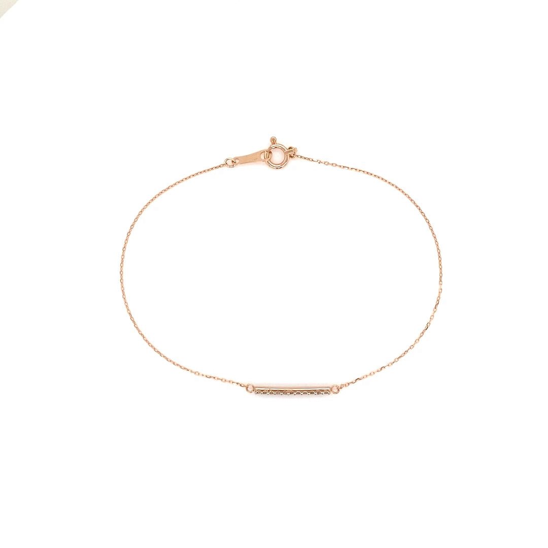 11 Dia Row Bracelet 0.1ct - JMW Jewelry Wholesale