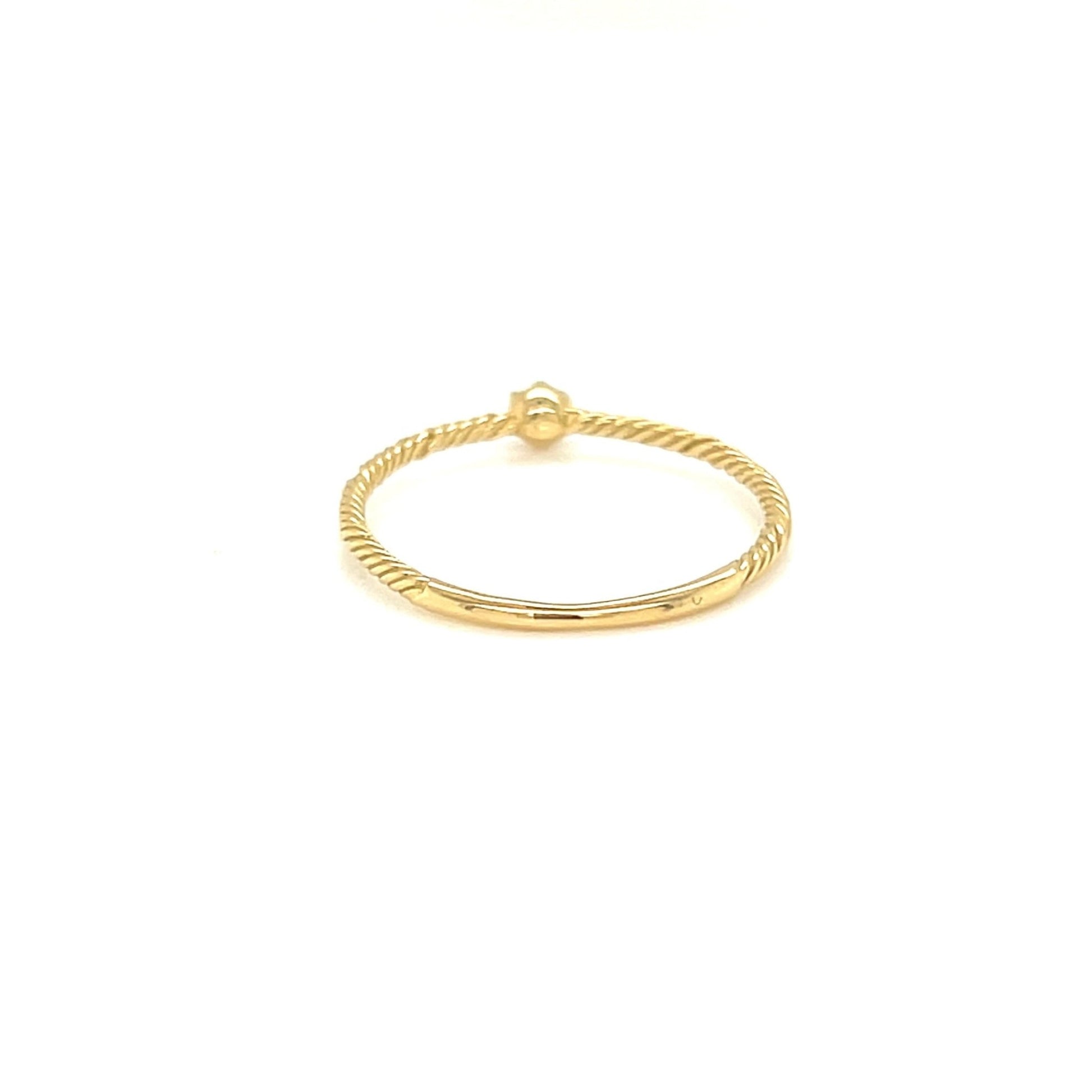 6 Claw Twist Ring 0.06ct - JMW Jewelry Wholesale