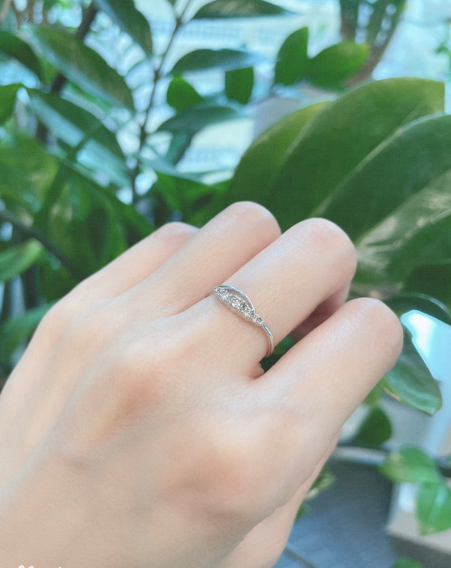 7 Dia Wave Ring 0.2ct - JMW Jewelry Wholesale