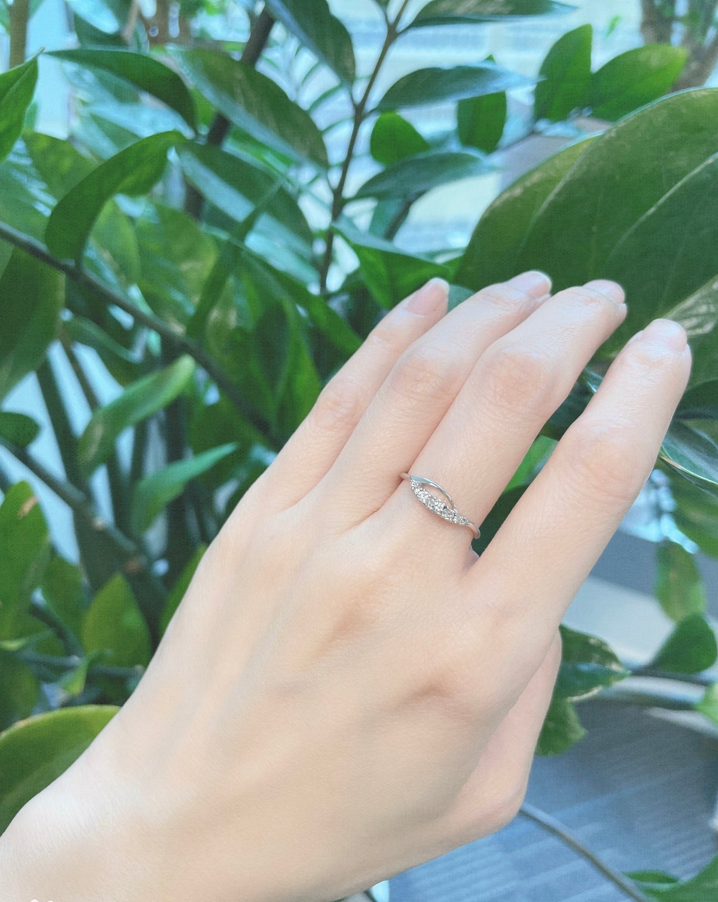 7 Dia Wave Ring 0.2ct - JMW Jewelry Wholesale