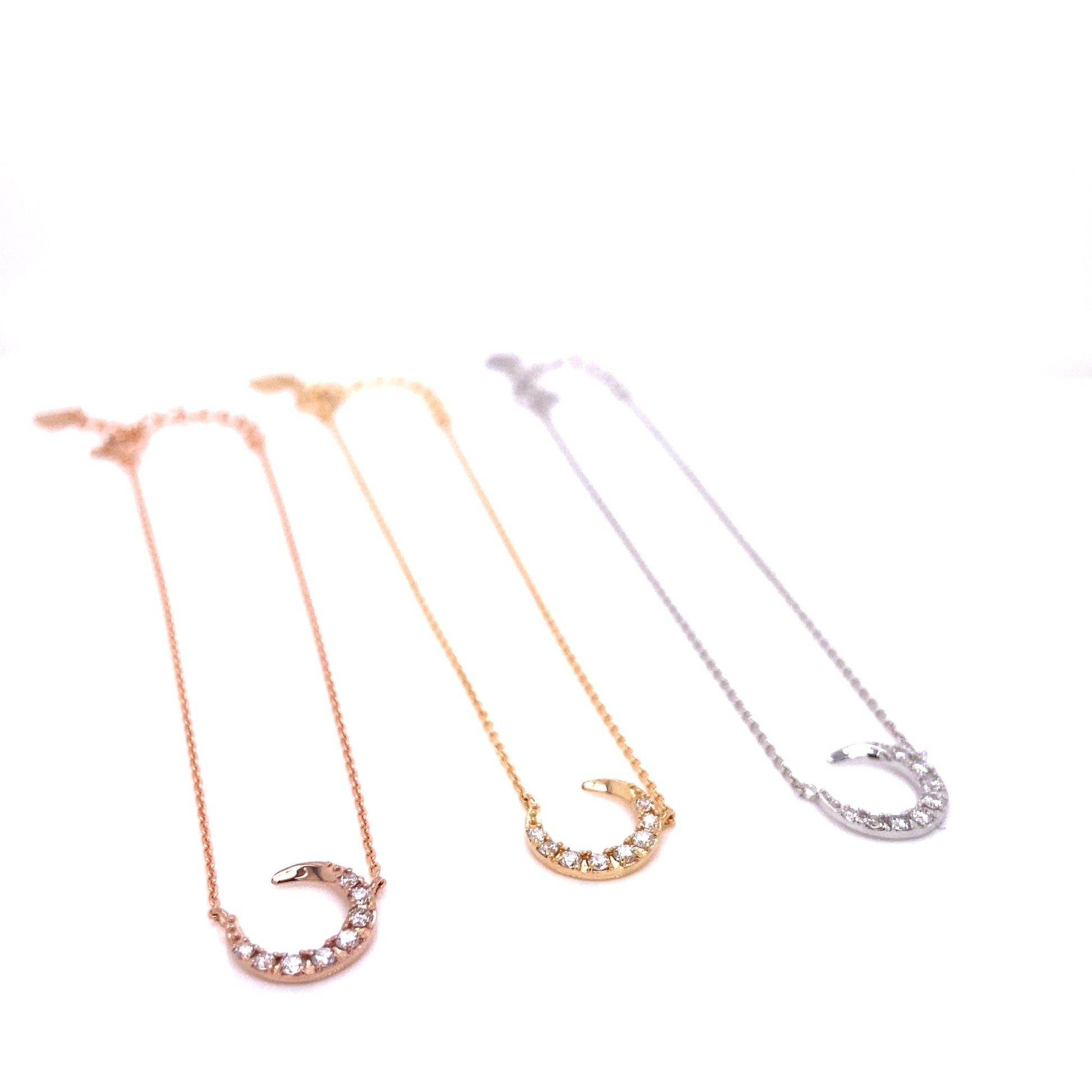 8 Dia Moon Bracelet 0.1ct - JMW Jewelry Wholesale