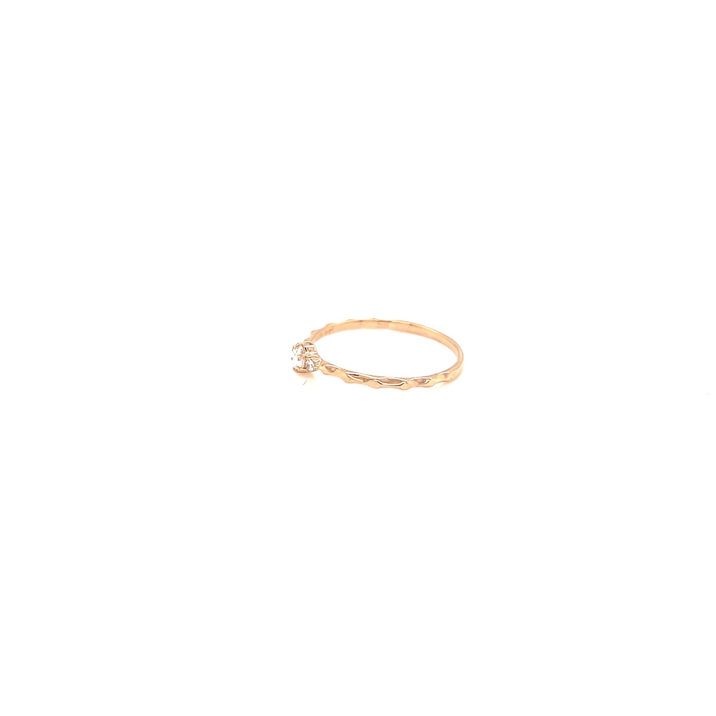 Rose cut Dia Rough ring 0.08/0.02ct