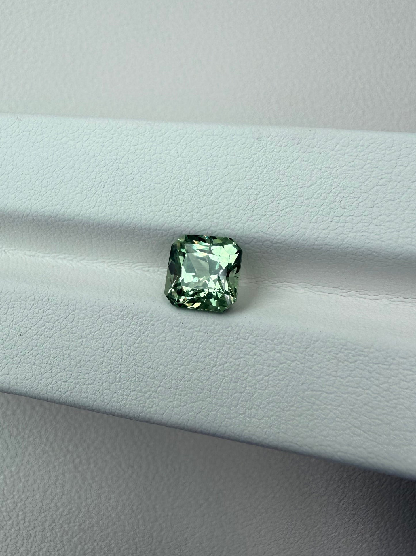 Neon Green Tsavorite Carat: 2.05ct Asscher cut