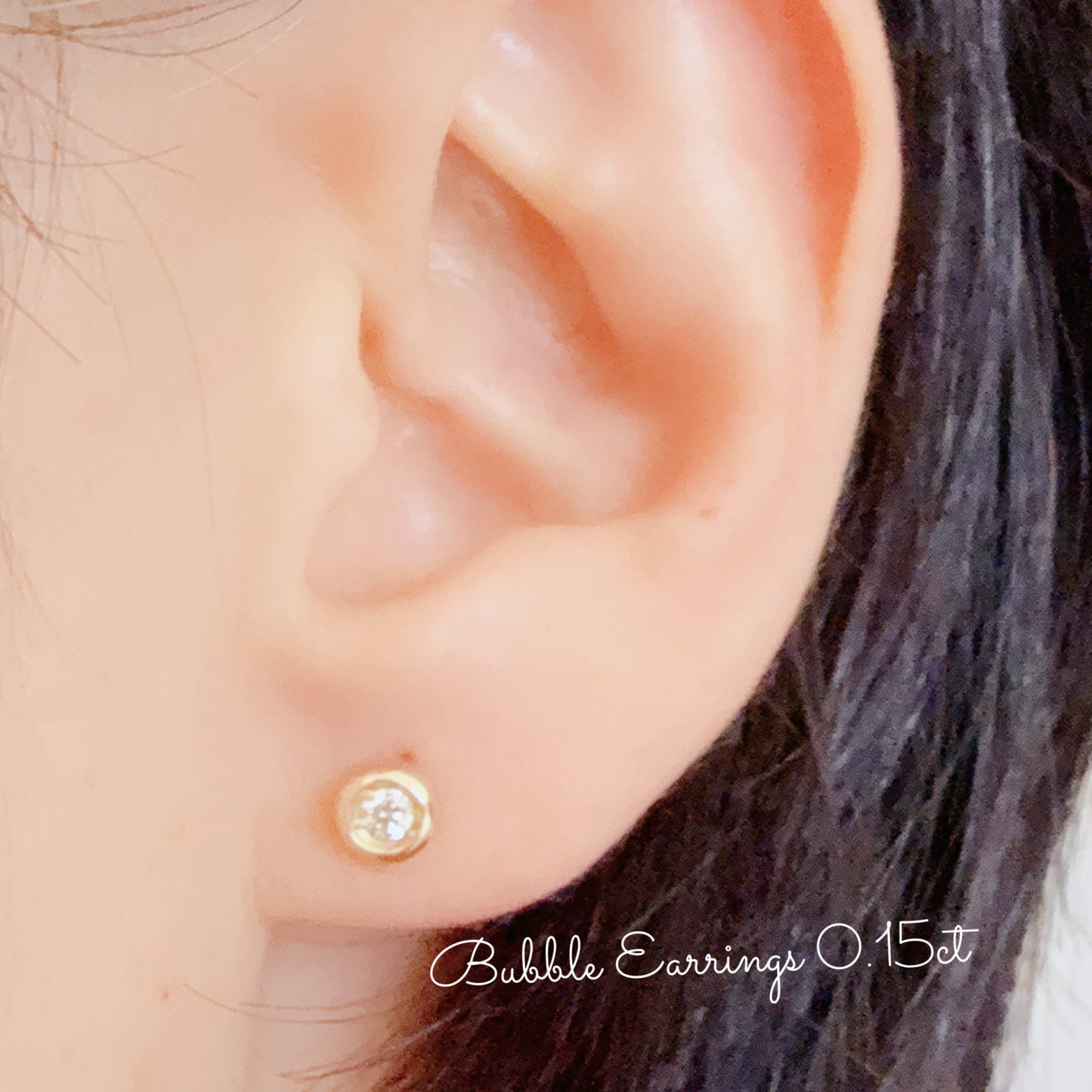 HC Bubble Earrings 0.15ct