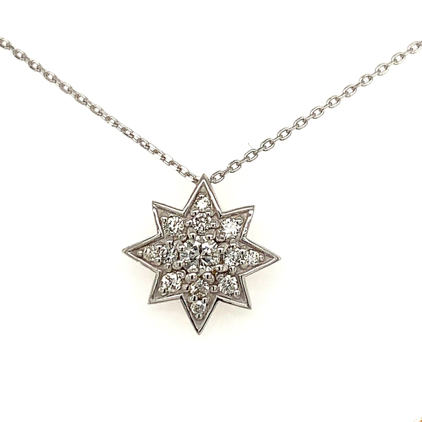 Anise Star Necklace 0.2ct - JMW Jewelry Wholesale