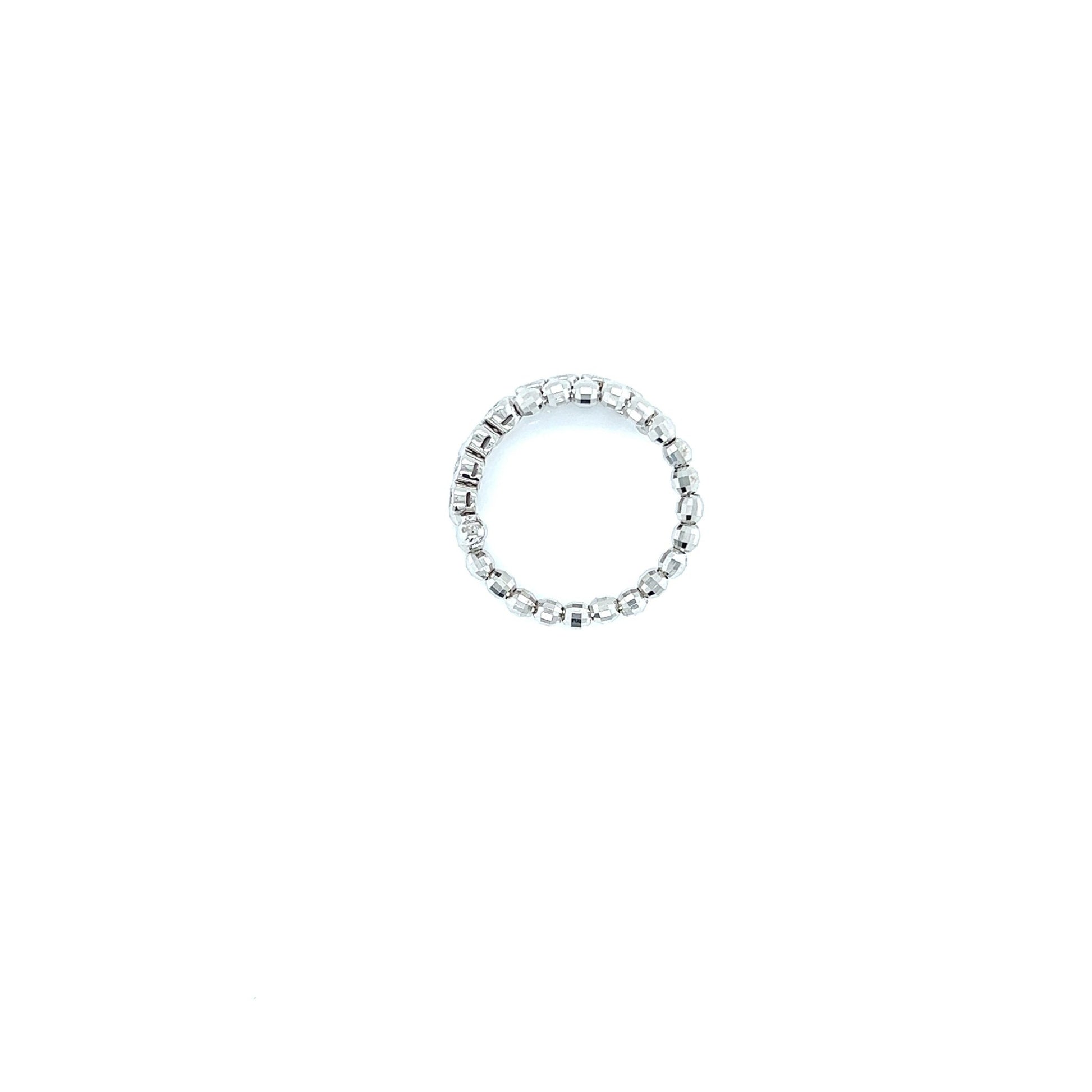 Bezel Half Eternity Flexi Ring 0.25ct - JMW Jewelry Wholesale
