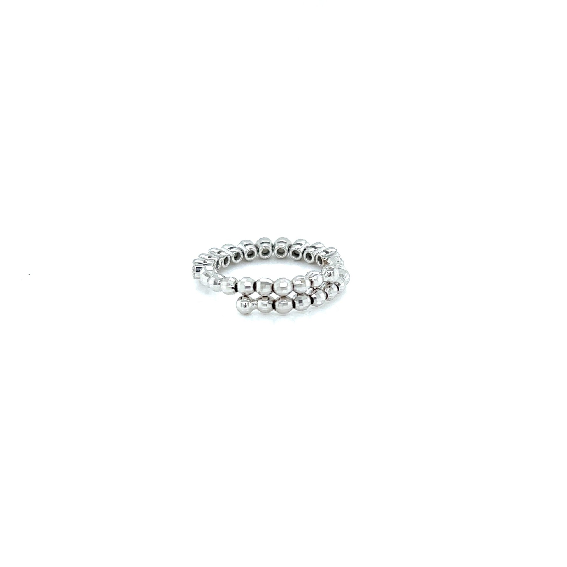 Bezel Half Eternity Flexi Ring 0.3ct - JMW Jewelry Wholesale