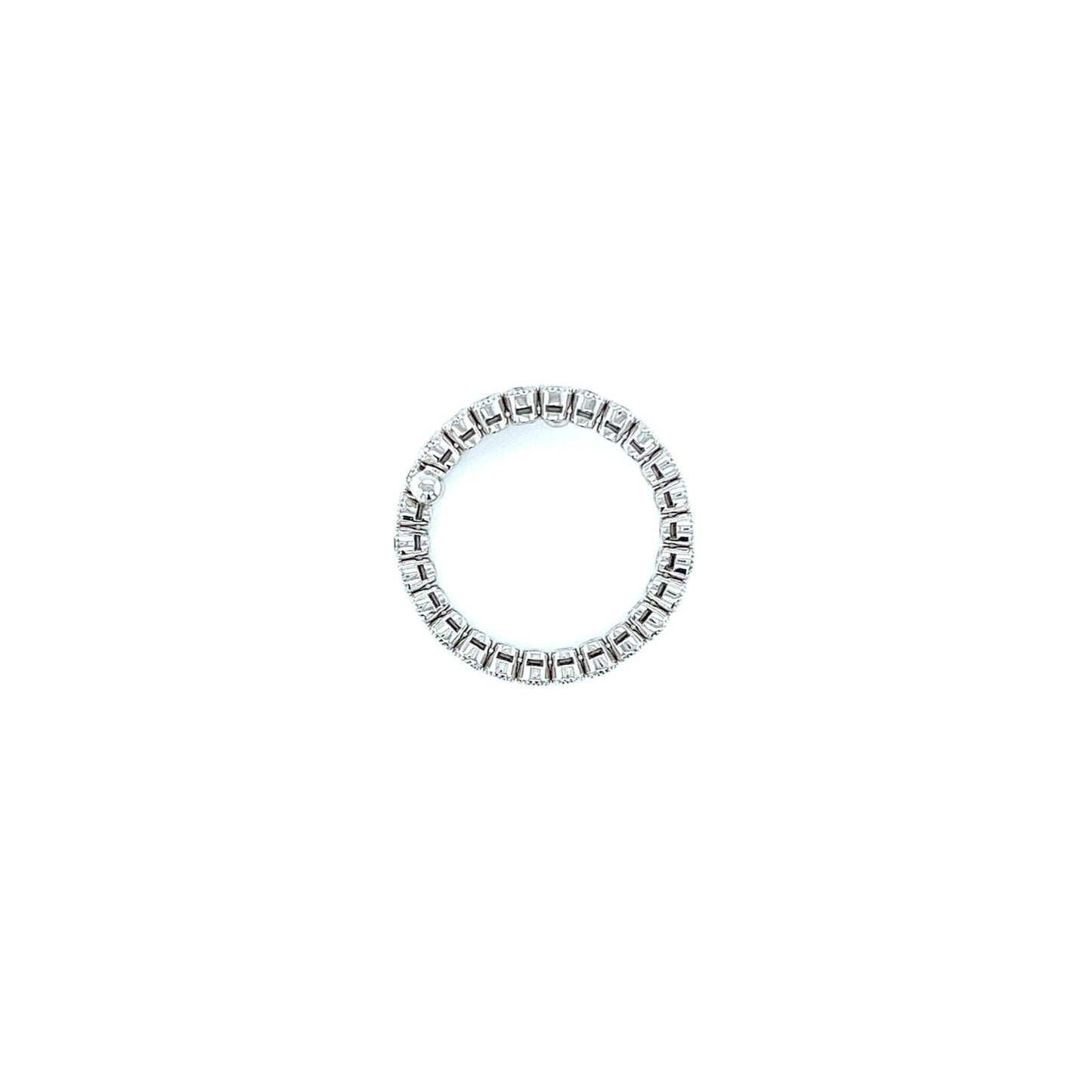 Bezel Half Eternity Flexi Ring 0.6ct - JMW Jewelry Wholesale