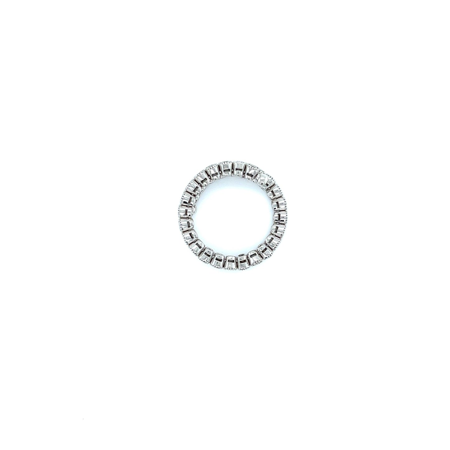 Bezel Half Eternity Flexi Ring 1ct - JMW Jewelry Wholesale