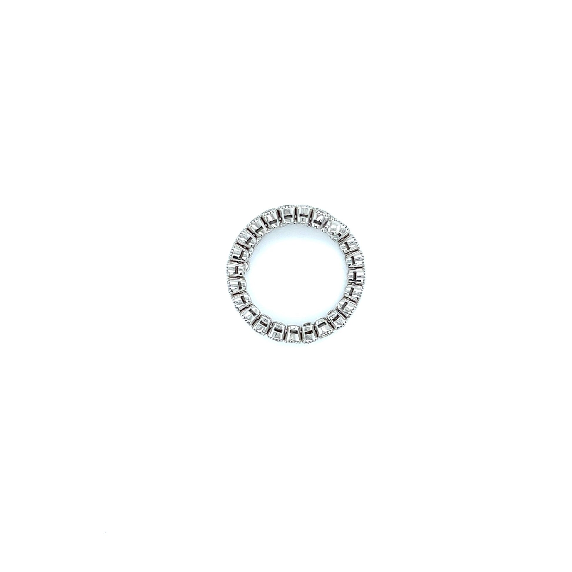 Bezel Half Eternity Flexi Ring 1ct - JMW Jewelry Wholesale
