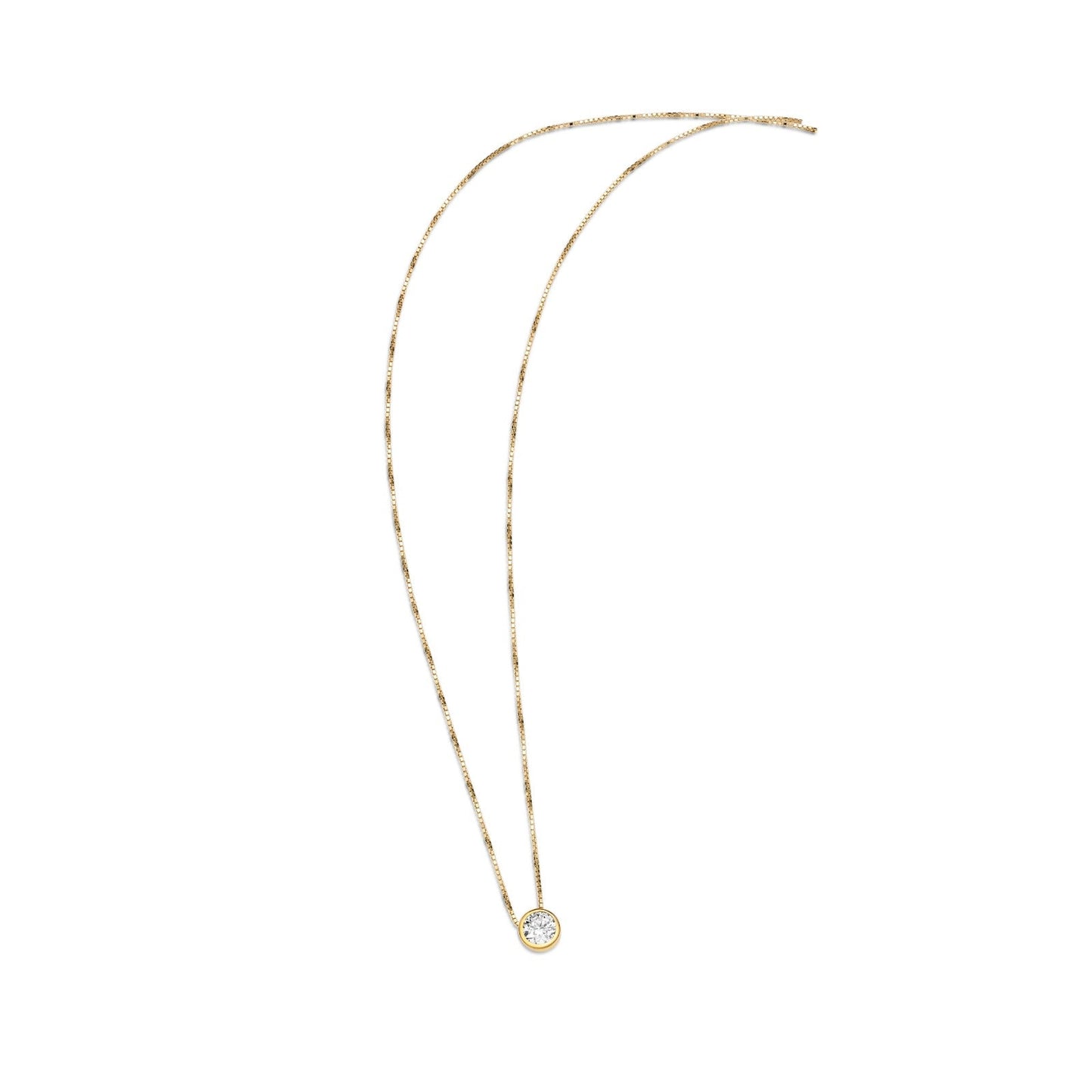 Bezel Necklace 0.2ct - JMW Jewelry Wholesale