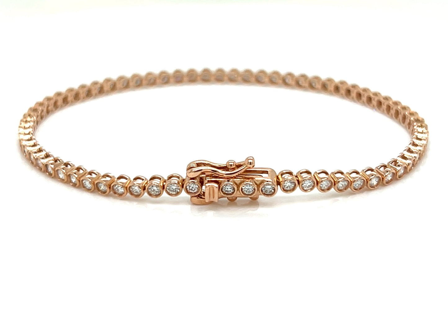 Bezel Tennis Bracelet 1.5ct - JMW Jewelry Wholesale