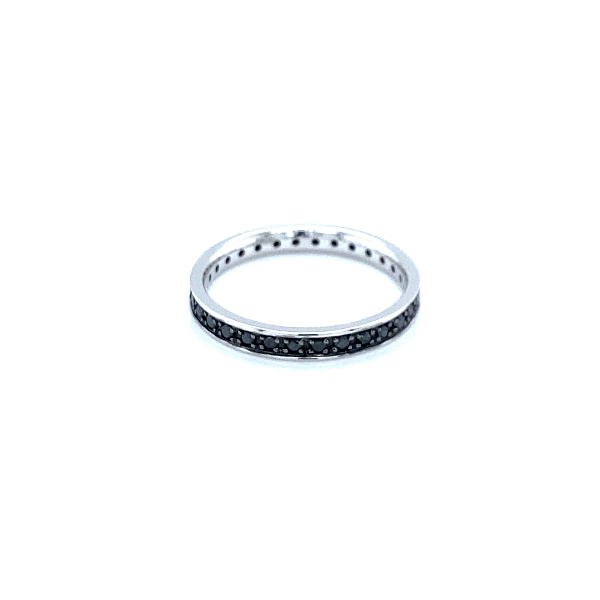 Black Dia Full Channel Ring 0.3ct - JMW Jewelry Wholesale