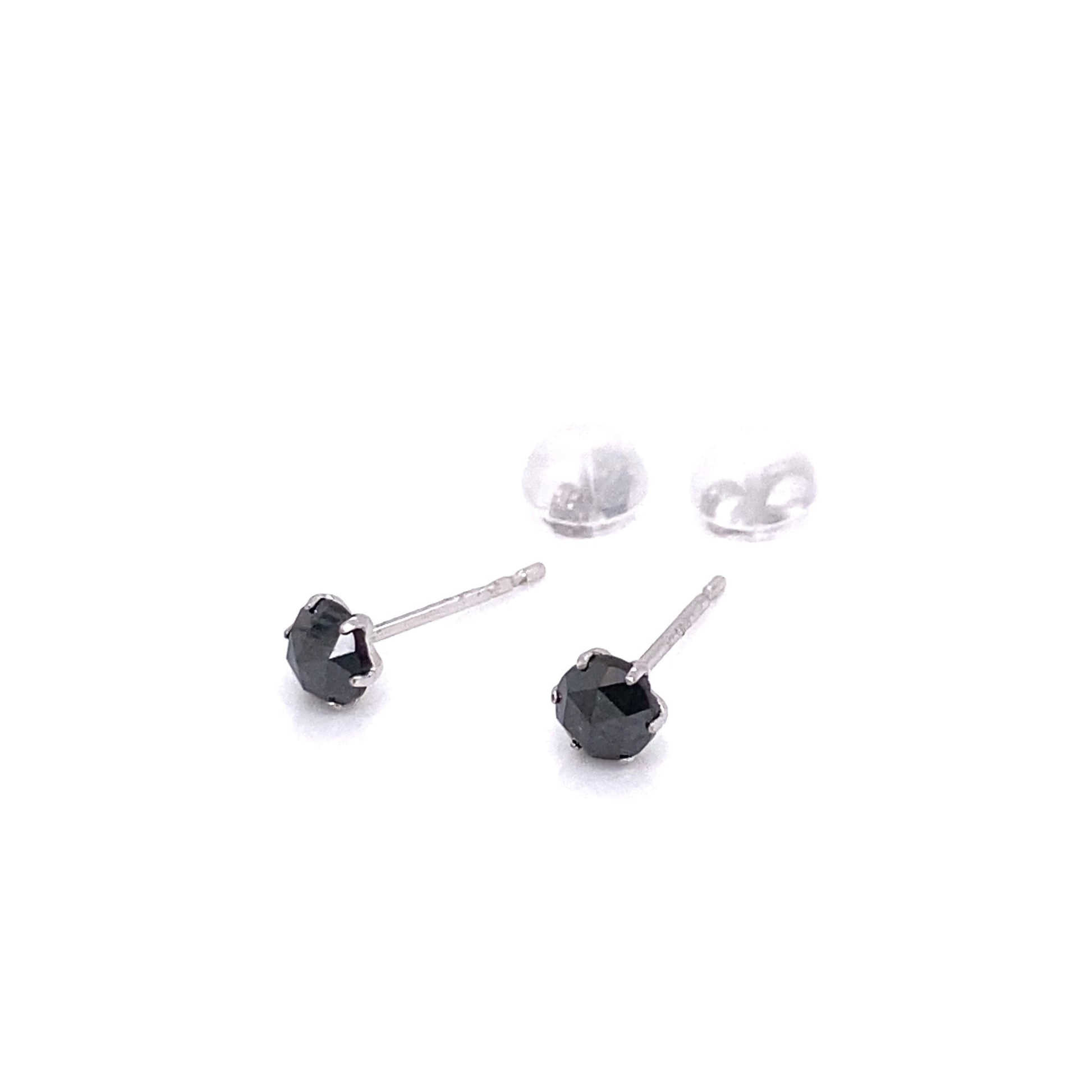 Black Diamond Earrings 0.5ct - JMW Jewelry Wholesale