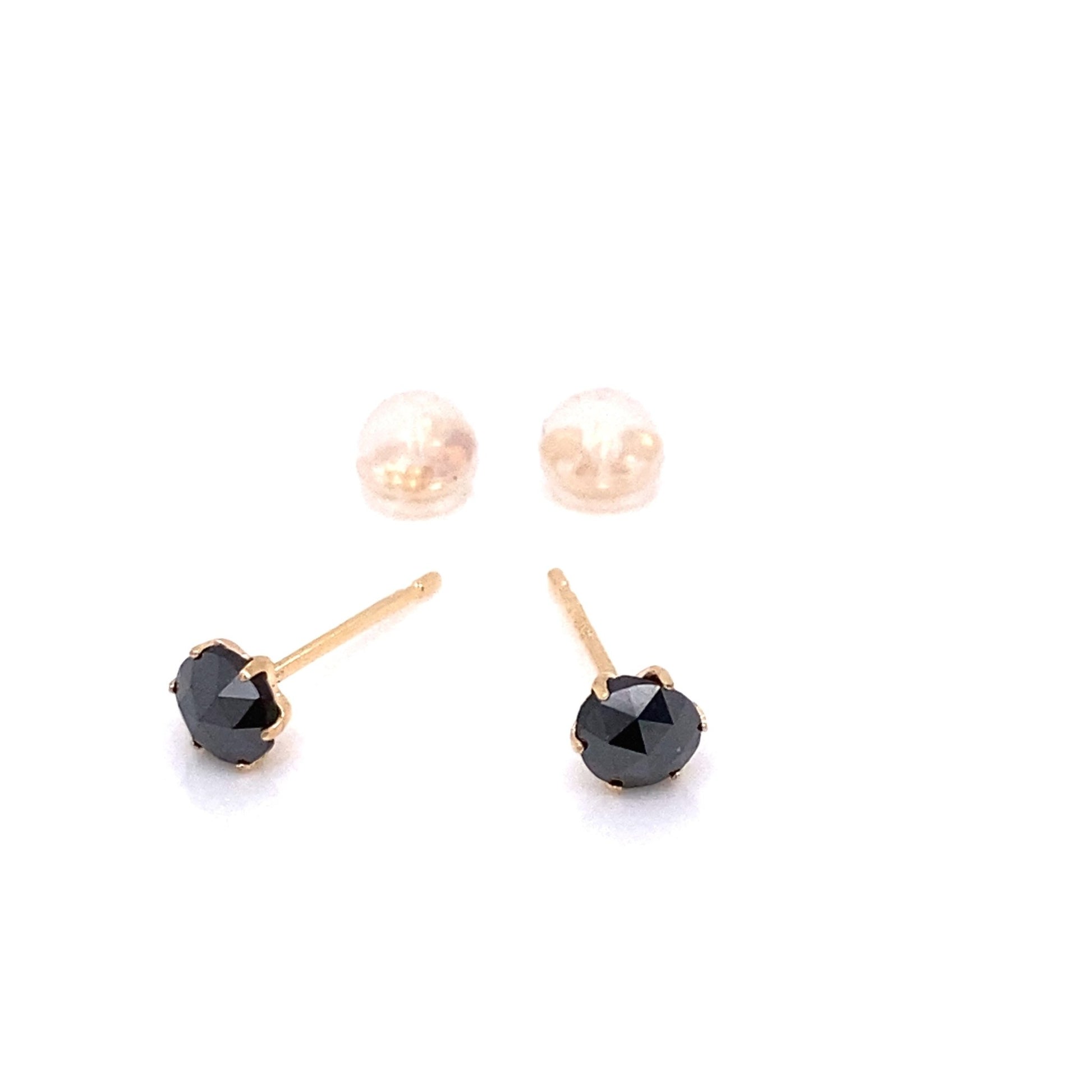 Black Diamond Earrings 0.5ct - JMW Jewelry Wholesale