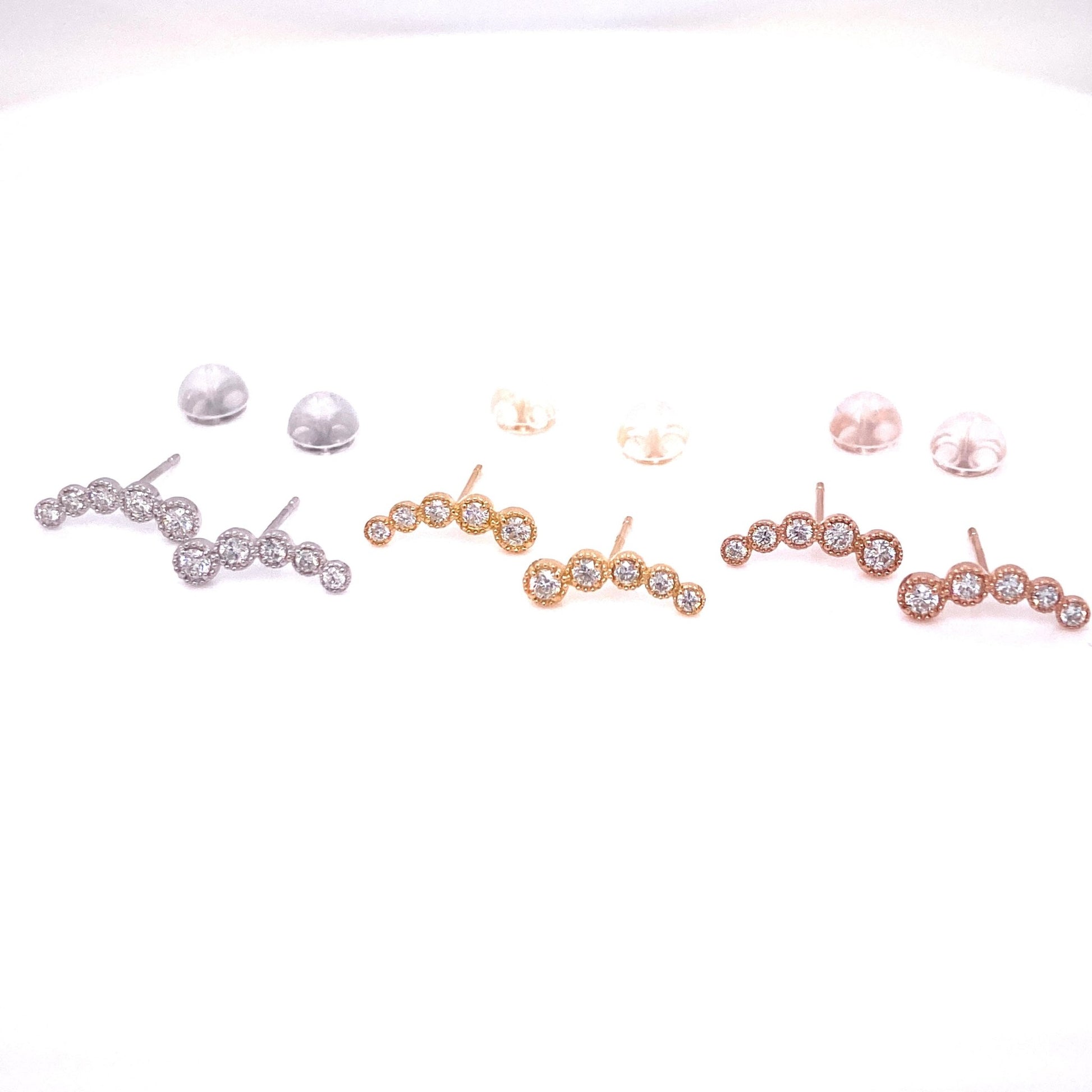 Caterpillar Earrings 0.2ct - JMW Jewelry Wholesale