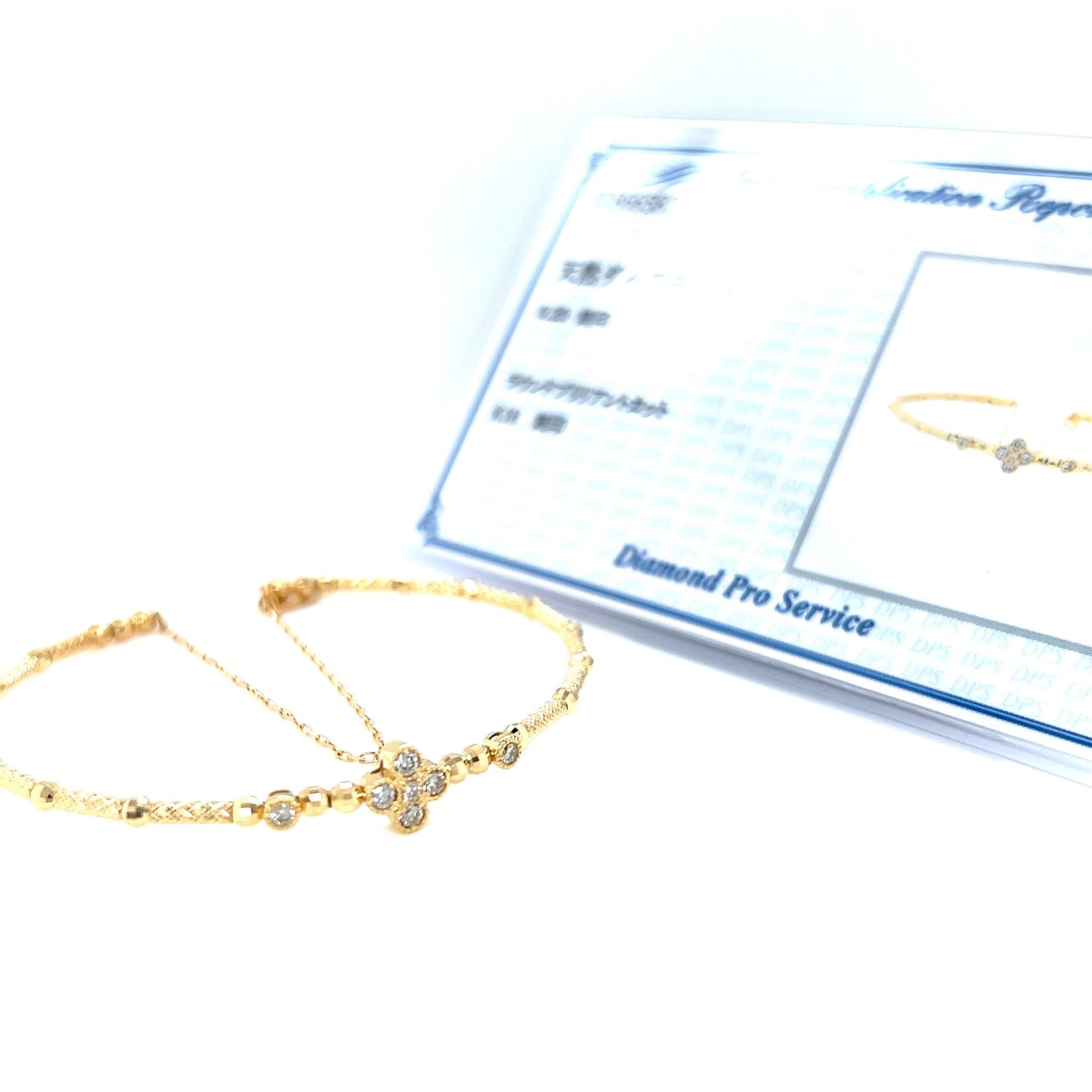 Clover Flexi Bangle 0.2ct - JMW Jewelry Wholesale