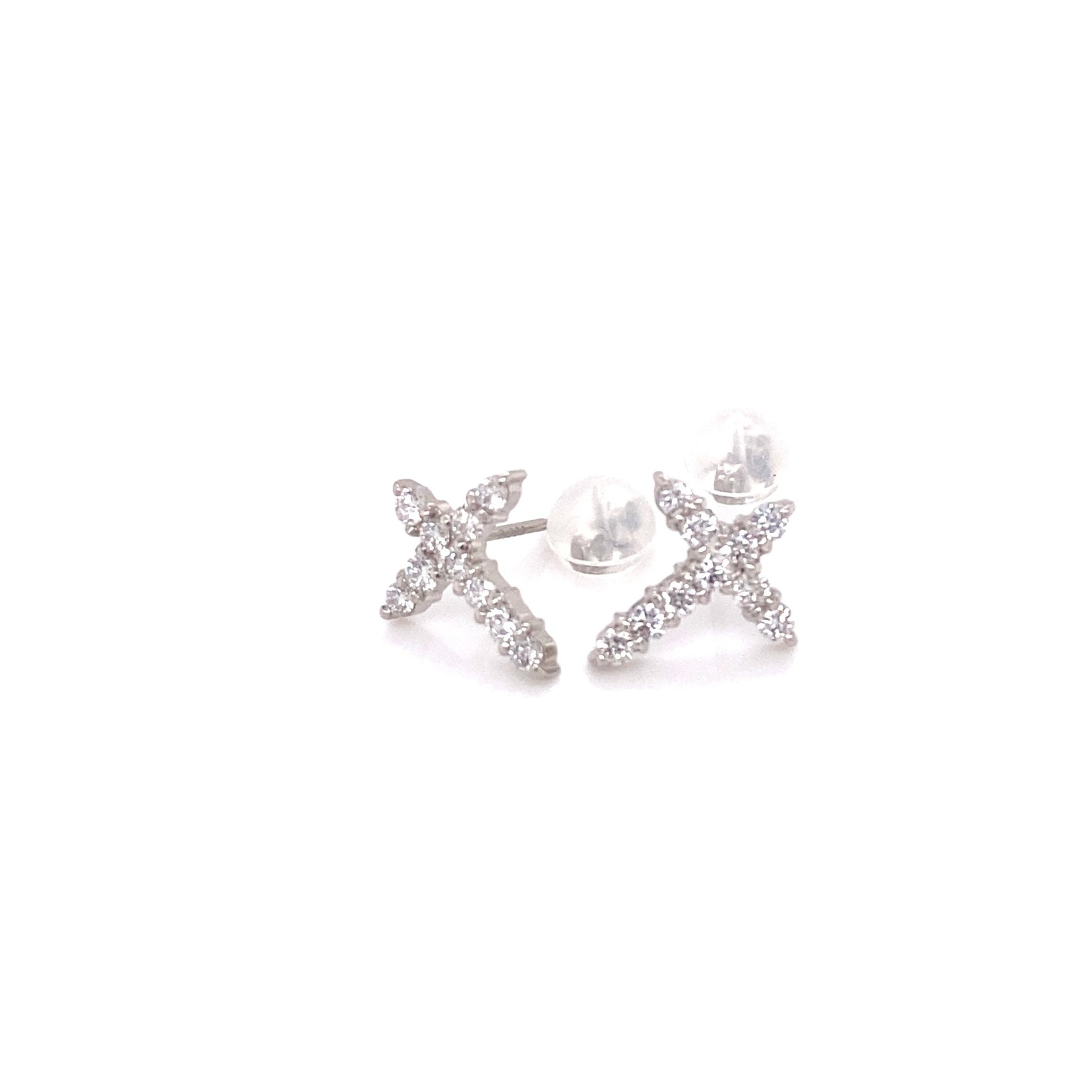 Cross Earrings 0.4ct - JMW Jewelry Wholesale