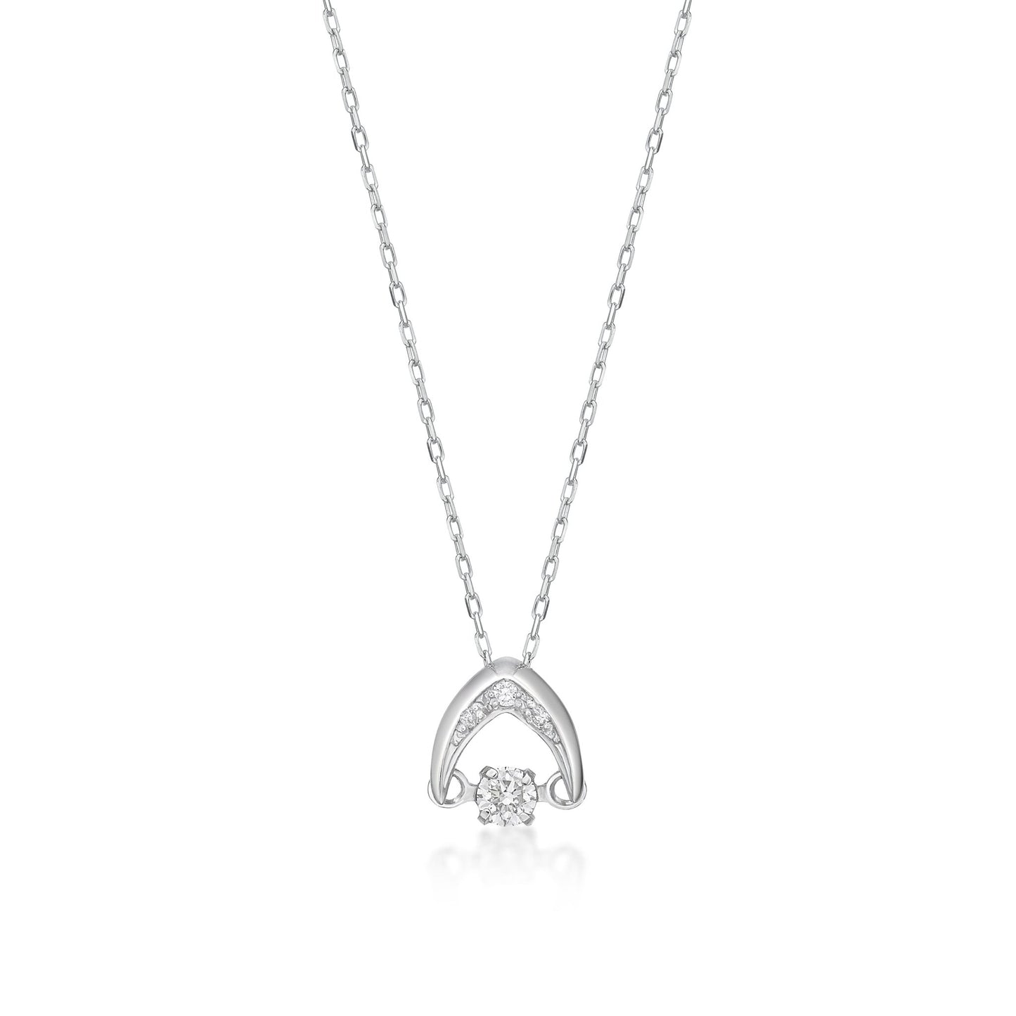 DS Bridge Necklace 0.05/0.01ct - JMW Jewelry Wholesale