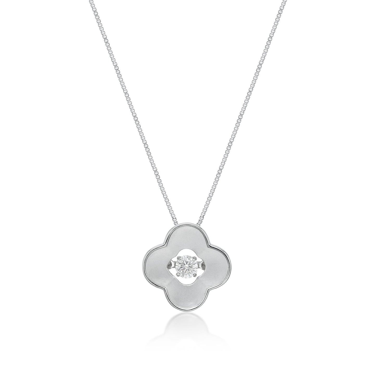 DS Flower Necklace 0.15ct - JMW Jewelry Wholesale
