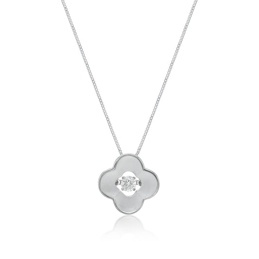 DS Flower Necklace 0.15ct - JMW Jewelry Wholesale
