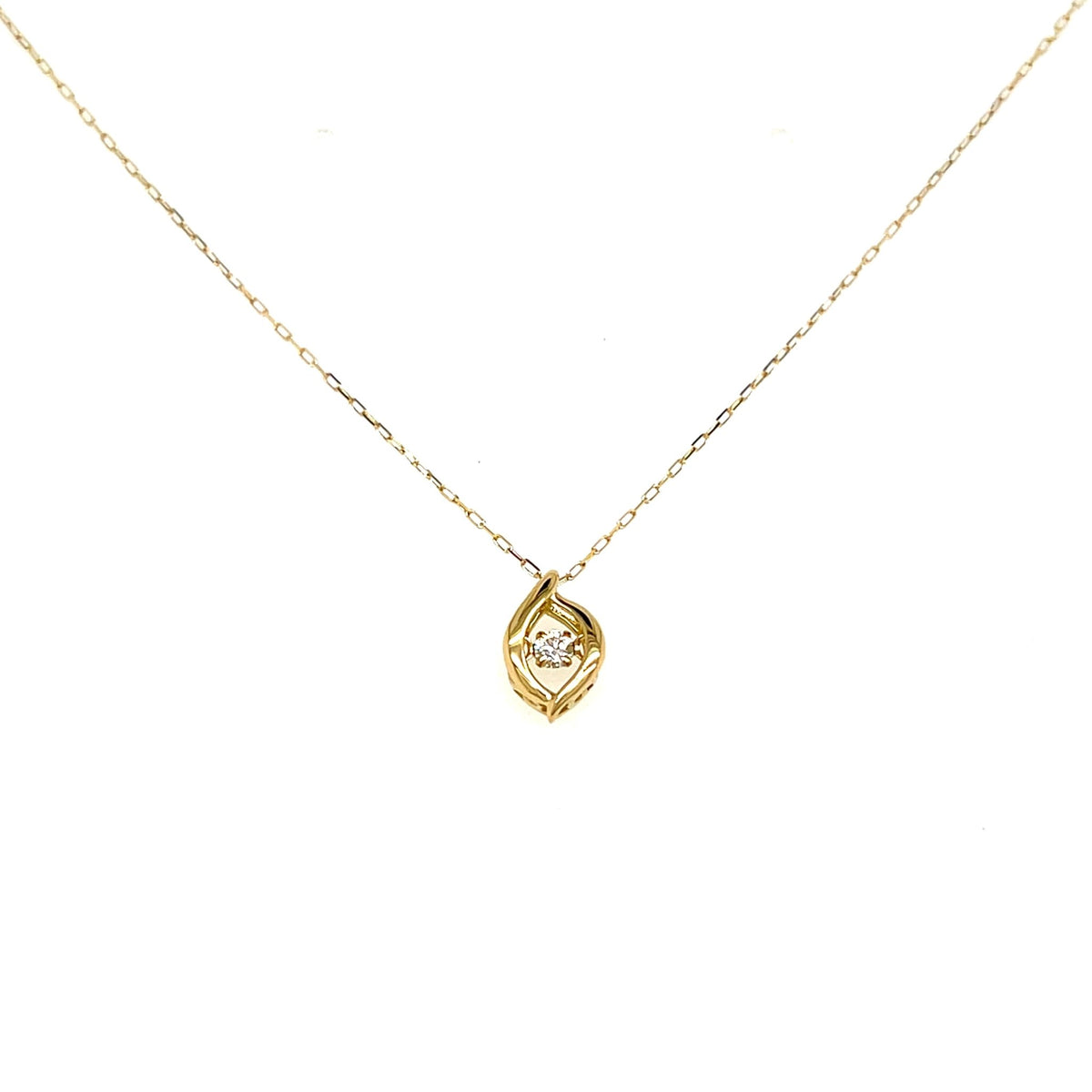DS Waterdrop N Necklace 0.03ct - JMW Jewelry Wholesale