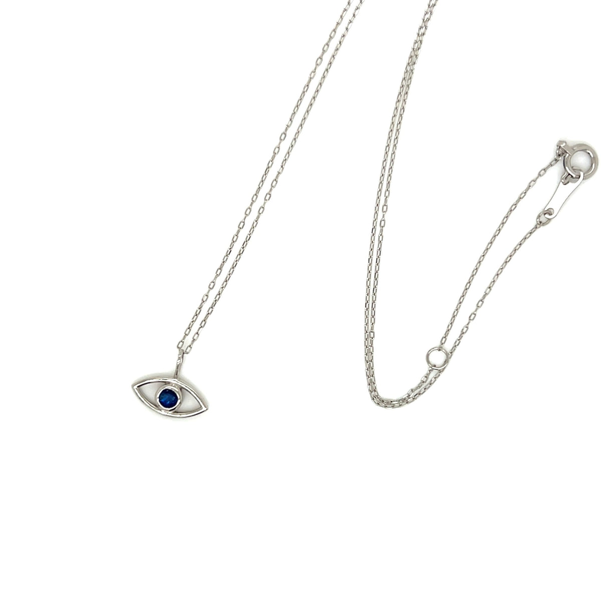 Evil Eye Necklace 0.11ct - JMW Jewelry Wholesale