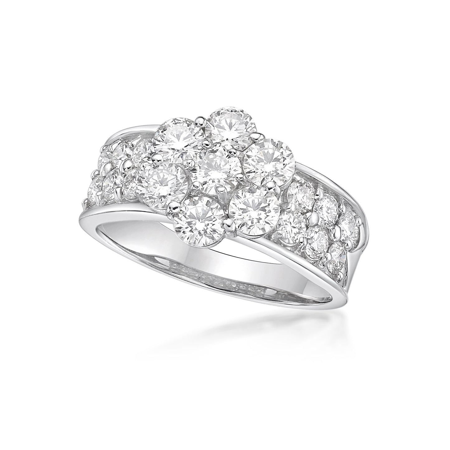 Flower Ring 1.80ct - JMW Jewelry Wholesale