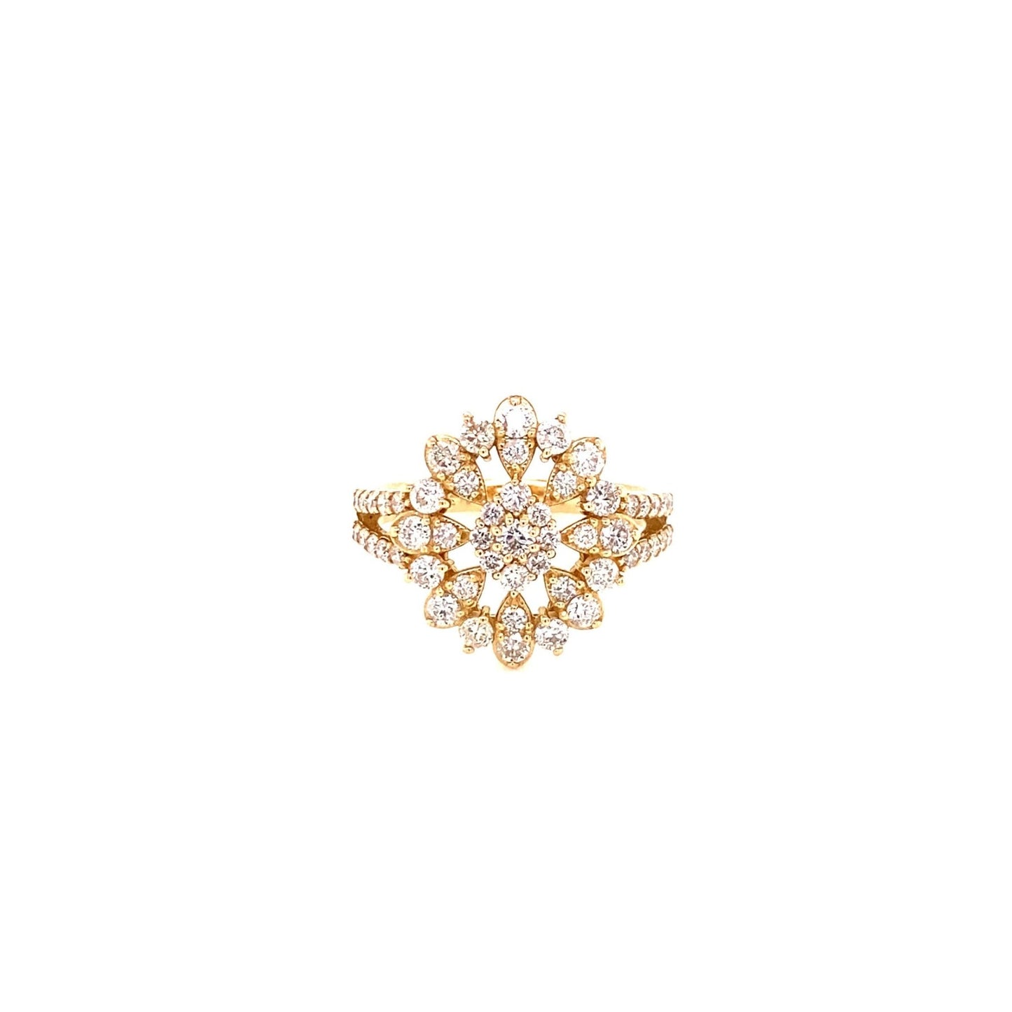 Flower Ring 1ct - JMW Jewelry Wholesale