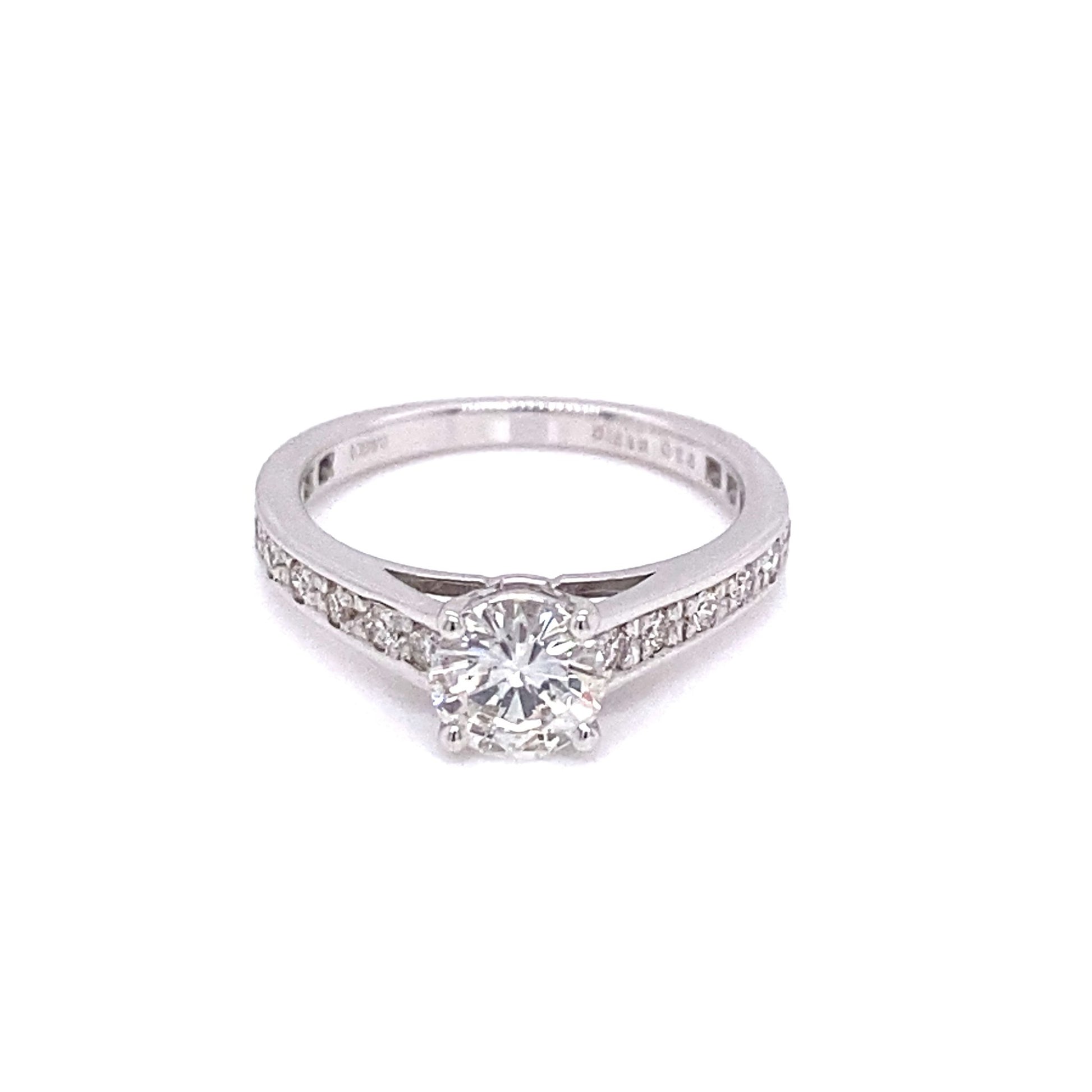 Four prong pave ring 0.5/0.16ct - JMW Jewelry Wholesale