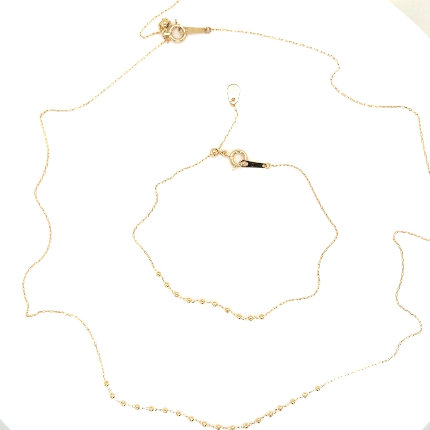 Gold Beads Necklace - JMW Jewelry Wholesale