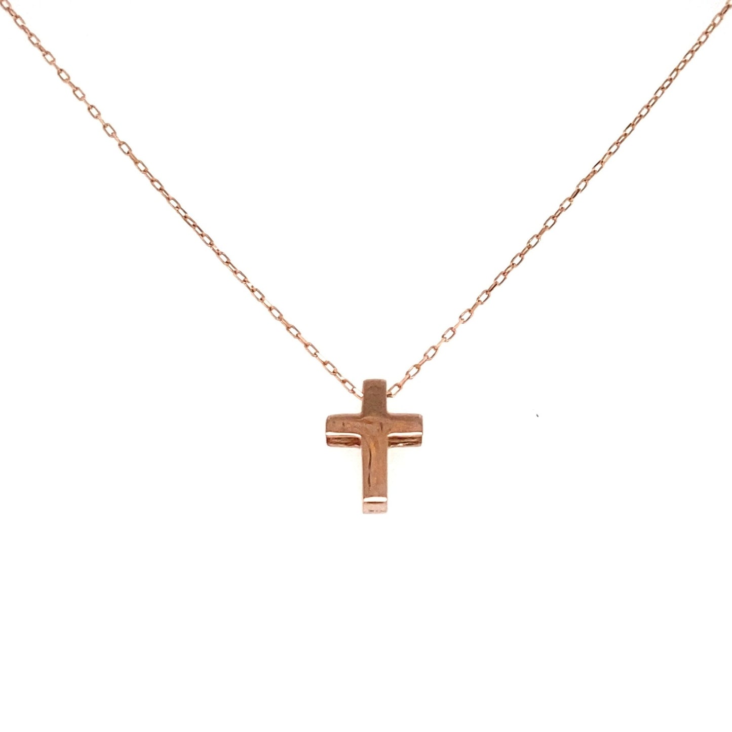Gold Cross Necklace - JMW Jewelry Wholesale