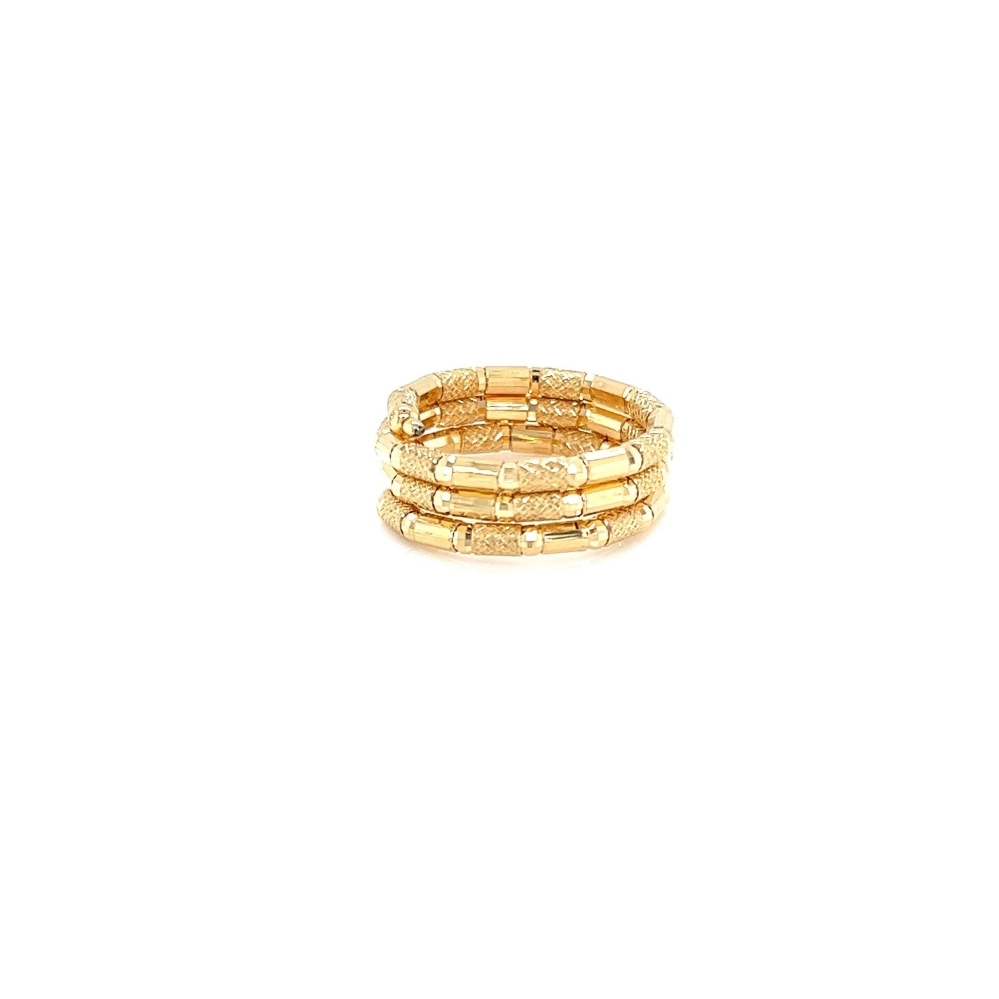 Gold Flexi Ring - JMW Jewelry Wholesale