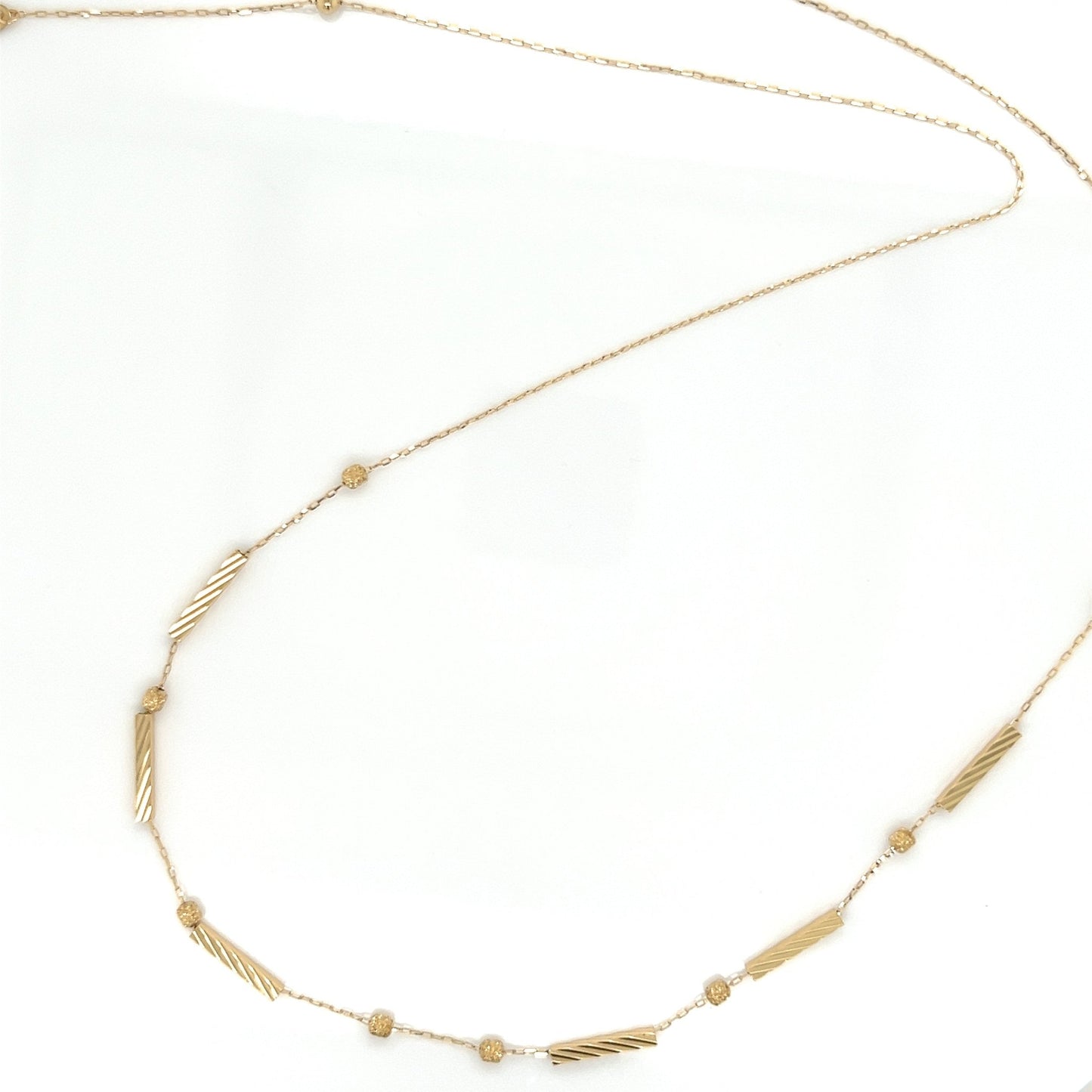 Gold Line Movable Necklace - JMW Jewelry Wholesale