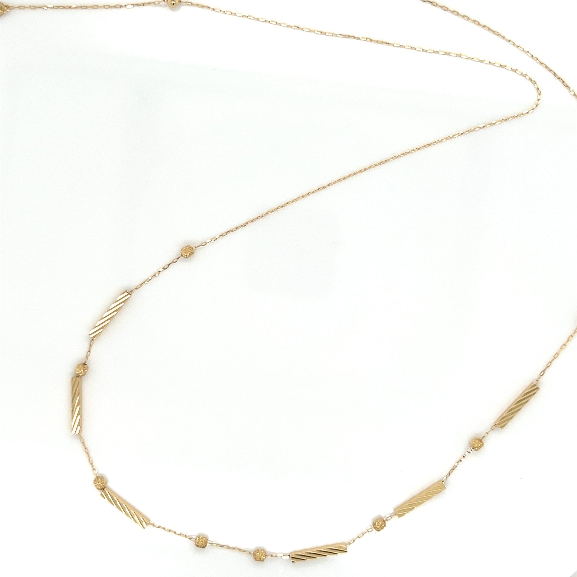 Gold Line Movable Necklace - JMW Jewelry Wholesale
