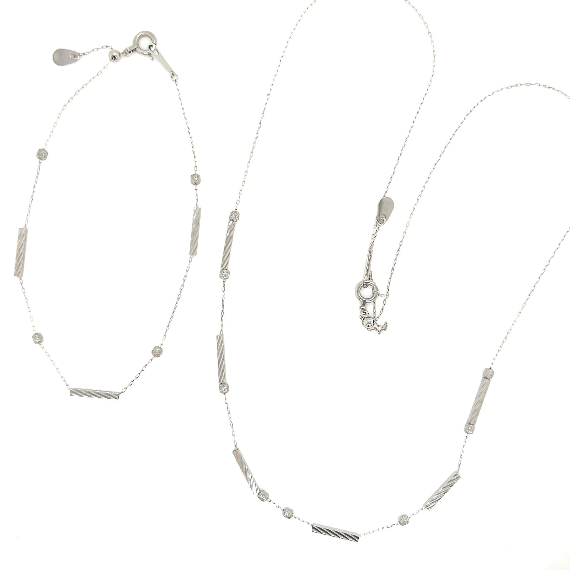 Gold Line Movable Necklace - JMW Jewelry Wholesale