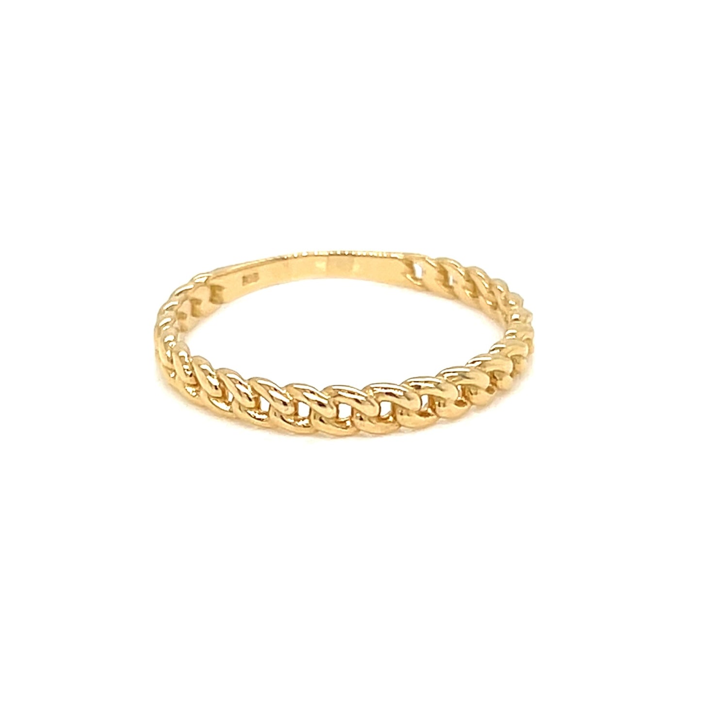 Gold Link Ring - JMW Jewelry Wholesale