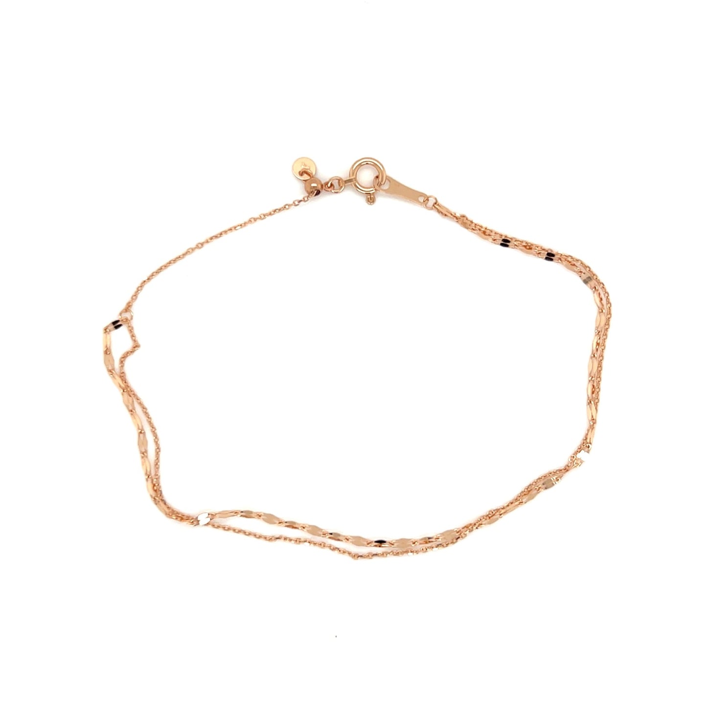 Gold Twins Bracelet - JMW Jewelry Wholesale