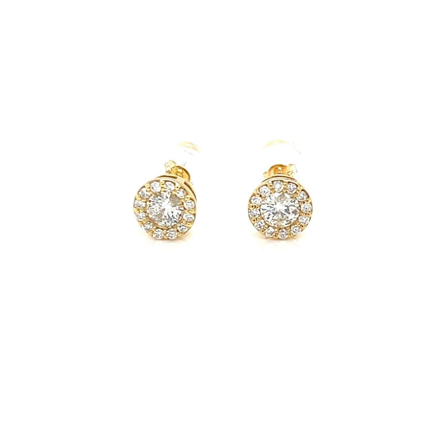 Halo Earrings 0.3/0.12ct - JMW Jewelry Wholesale
