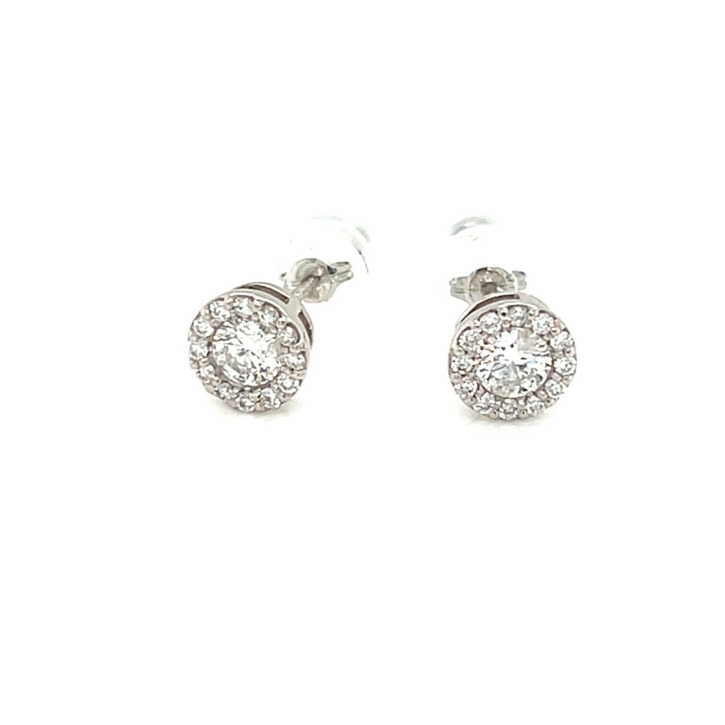 Halo Earrings 0.3/0.12ct - JMW Jewelry Wholesale