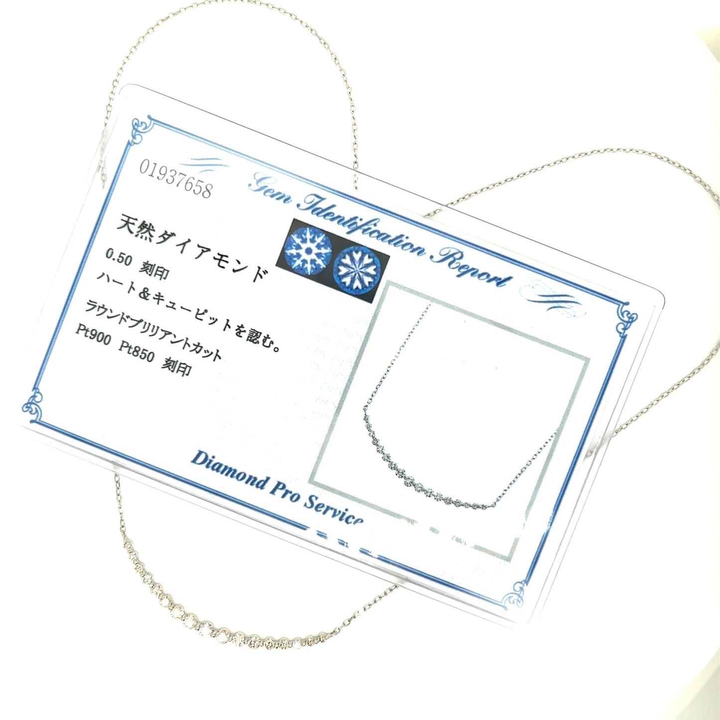 HC 17 Dia Smile Necklace 0.5ct - JMW Jewelry Wholesale