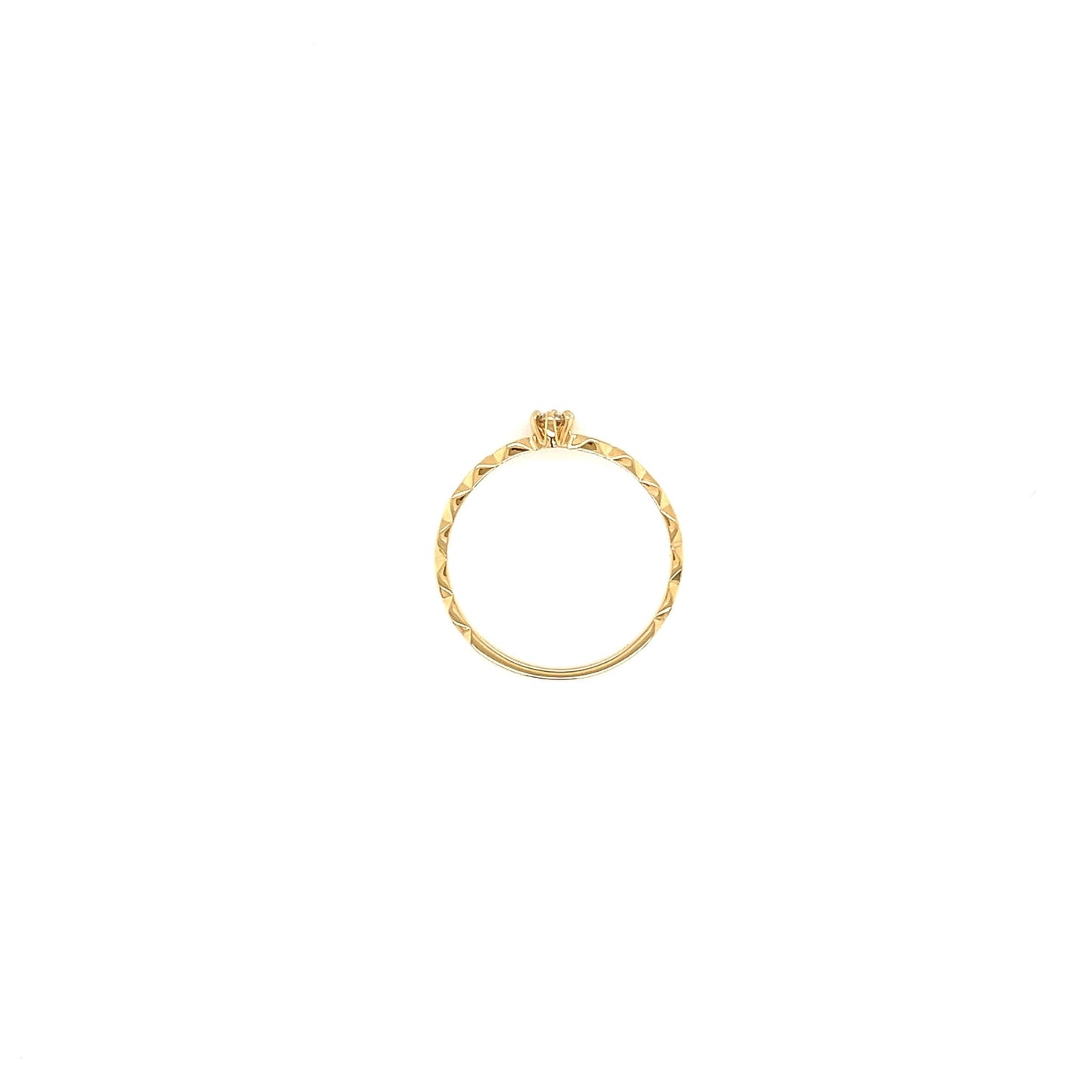 HC 6 Claw Wave Ring 0.07ct - JMW Jewelry Wholesale