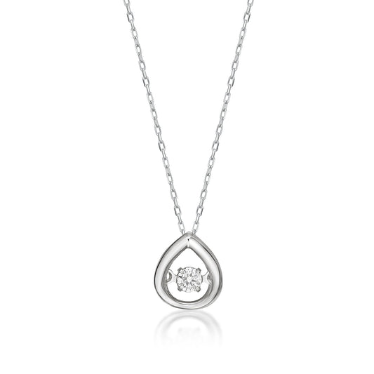 HC DS Waterdrop Necklace 0.05ct - JMW Jewelry Wholesale