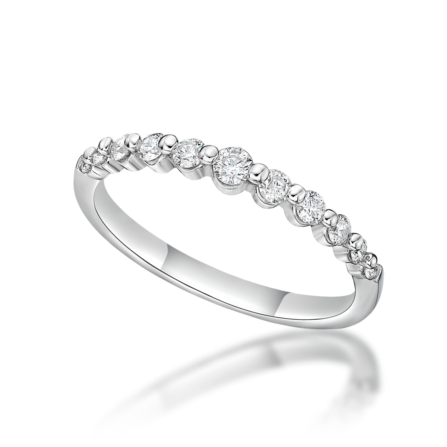 HC Gradual Dia Ring 0.3ct - JMW Jewelry Wholesale