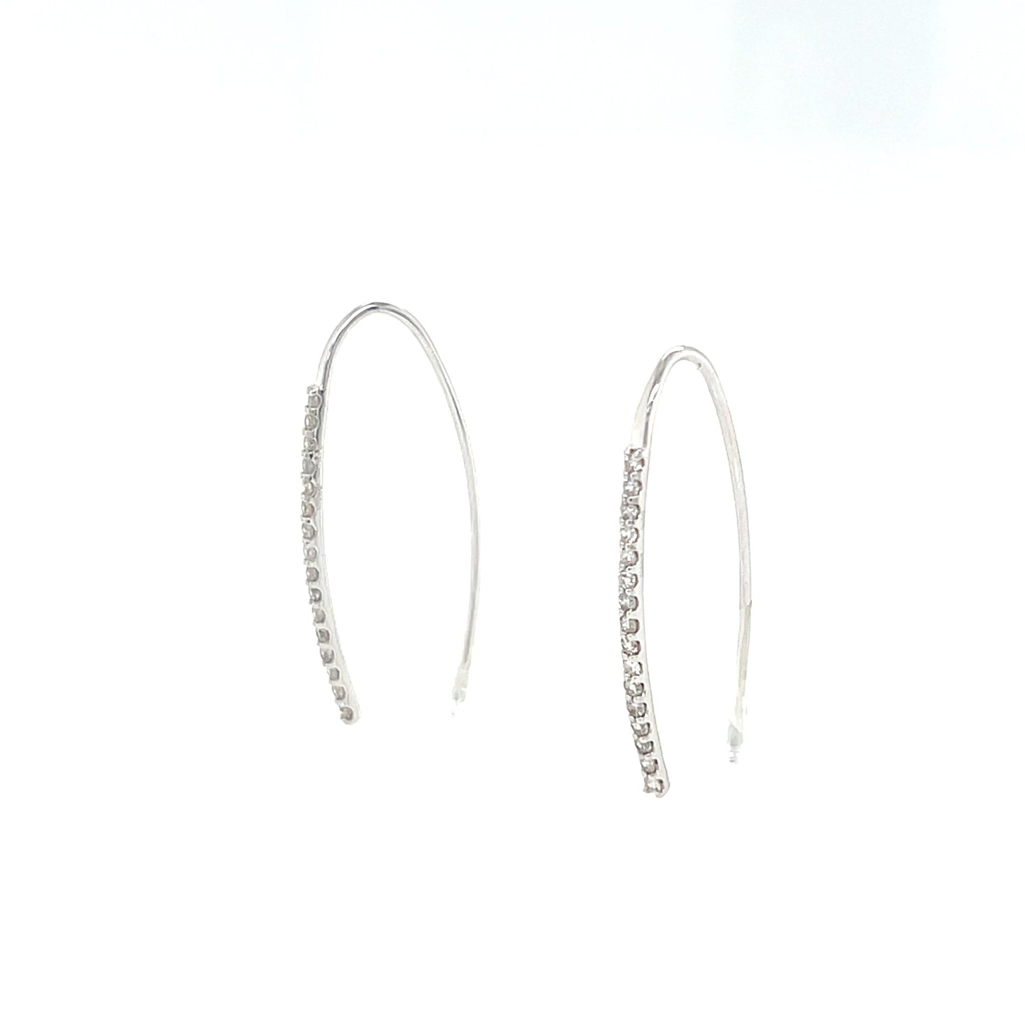 HC Long Dia Earwire 0.3ct - JMW Jewelry Wholesale