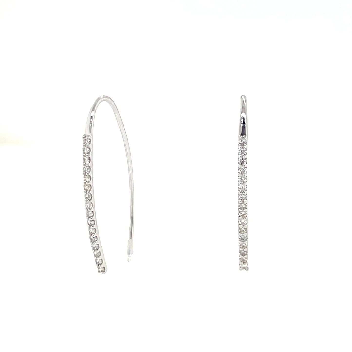 HC Long Dia Earwire 0.3ct - JMW Jewelry Wholesale