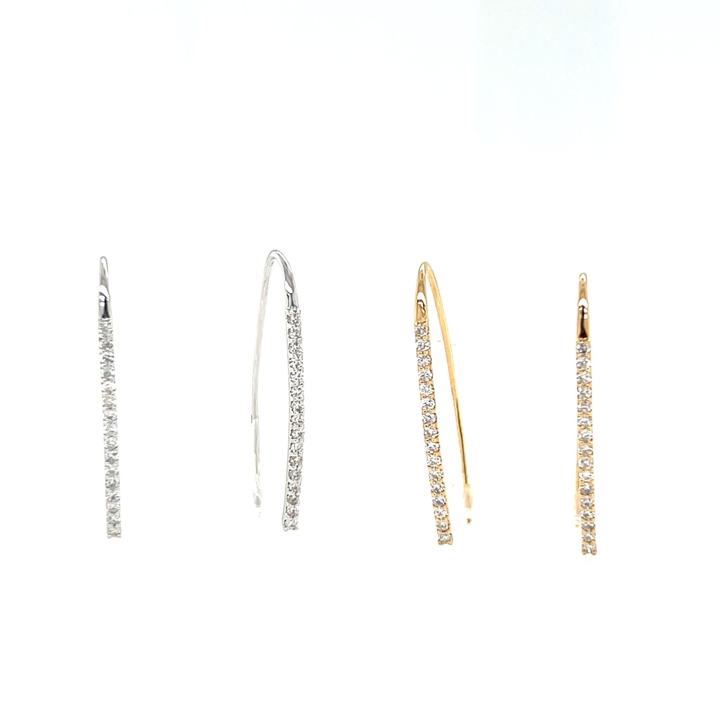 HC Long Dia Earwire 0.3ct - JMW Jewelry Wholesale