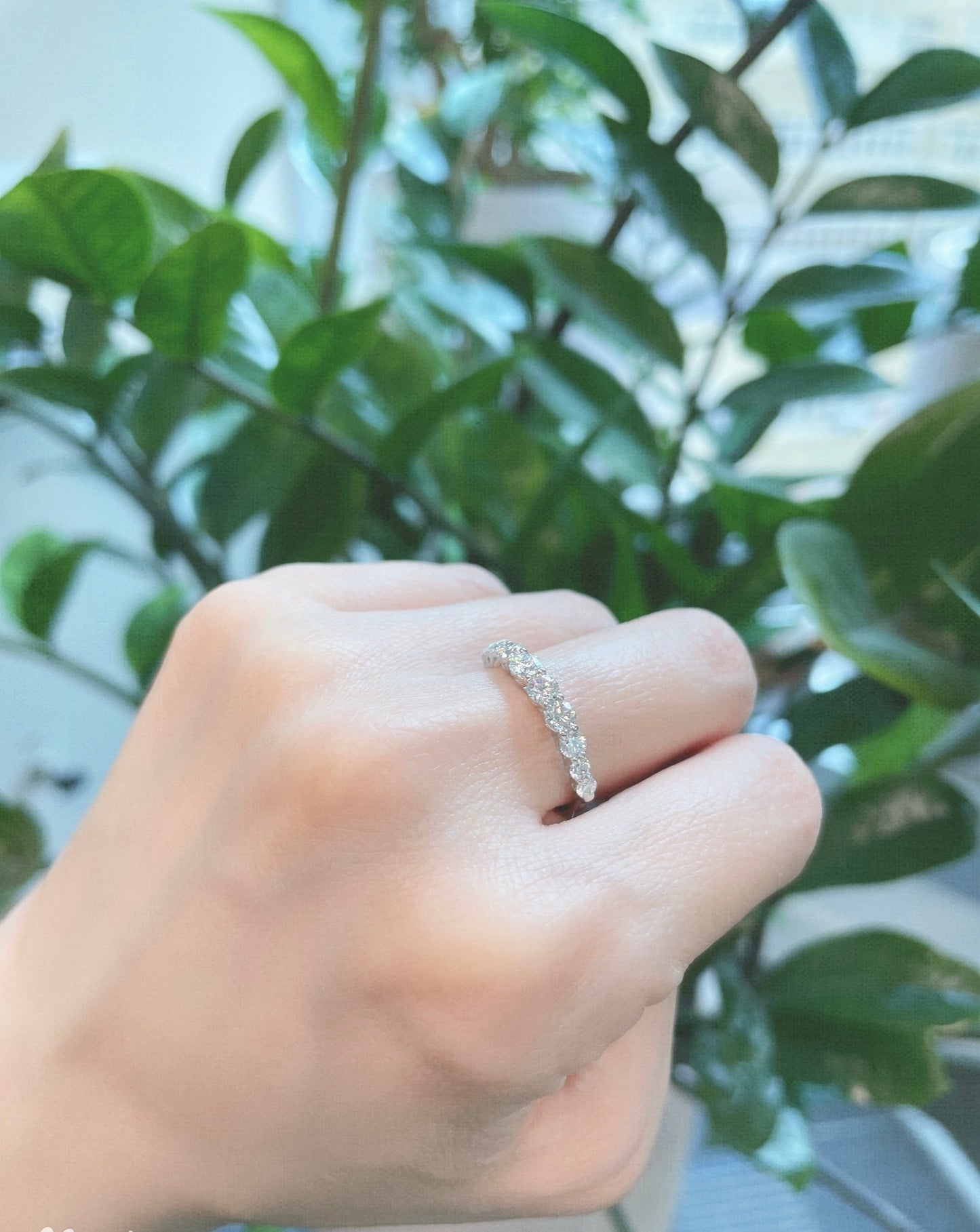 HC Side Heart Gradual Dia Ring 1ct - JMW Jewelry Wholesale