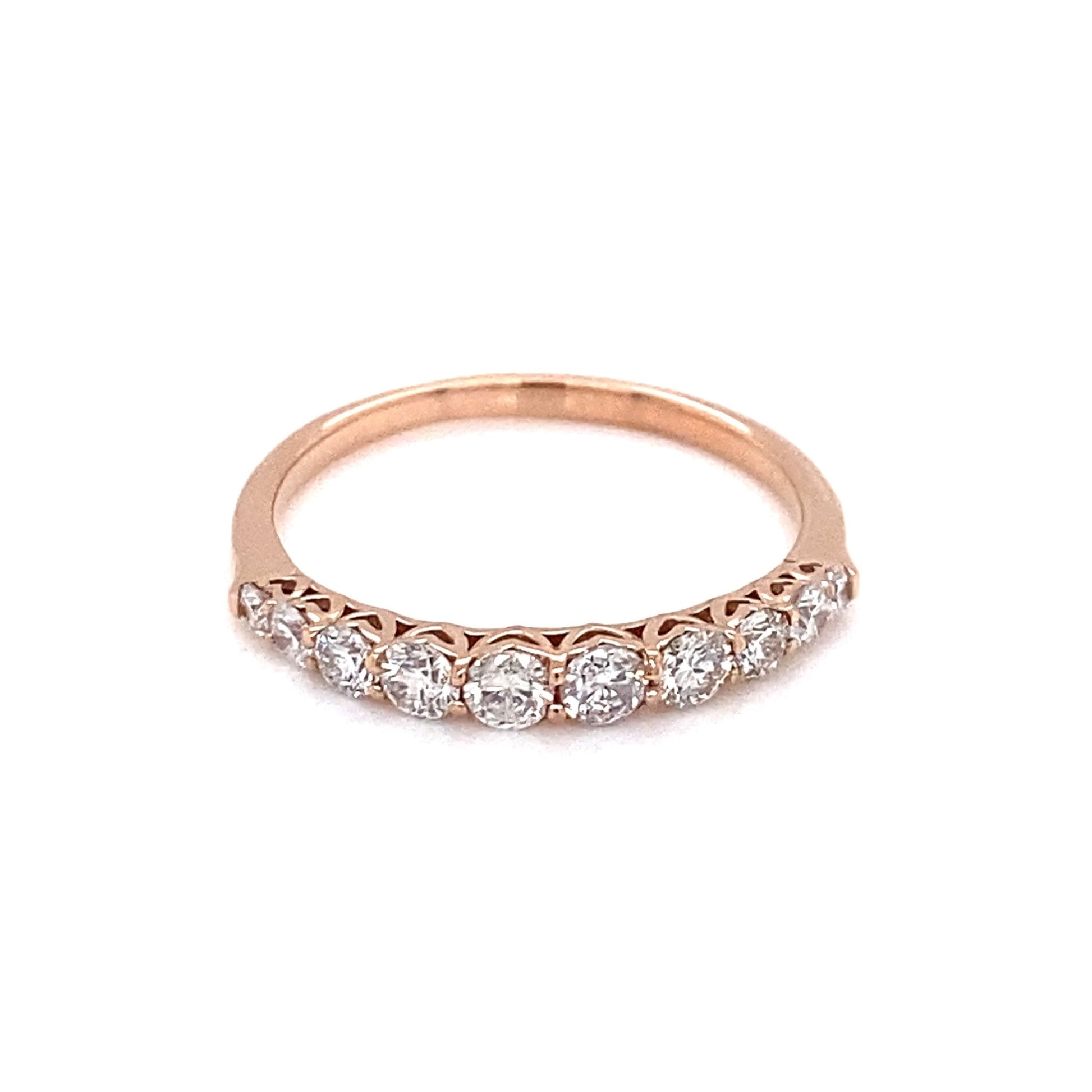 HC Side Heart Gradual Dia Ring 1ct - JMW Jewelry Wholesale